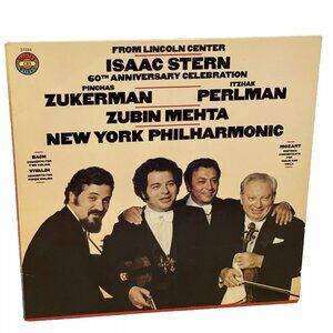 Isaac Stern 60th Anniversary Celebration (From Lincoln Center)(Vinyl, 1981) CBS